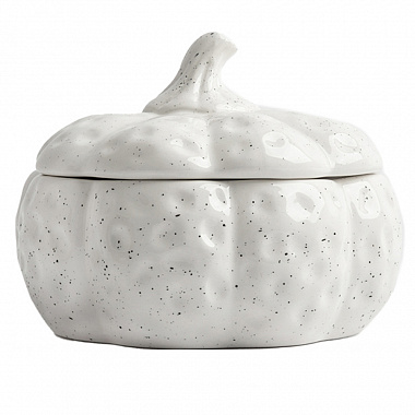 картинка Емкость для хранения Тыква, Anna Lafarg, Light pumpkin, 19х18 см, 1,3 л, белый от магазина Одежда+