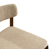 Изображение товара Набор из 2 барных стульев Aska, рогожка, орех/бежевый