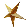 Изображение товара Светильник подвесной Star с кабелем 3,5 м и патроном под лампочку E14, 60 см., золотой