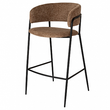 Стул барный Helning, мягкий шенилл, светло-коричневый, анонс элемента