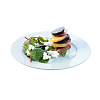 Изображение товара Набор из 4 обеденных тарелок с бортиком Dine D25 см