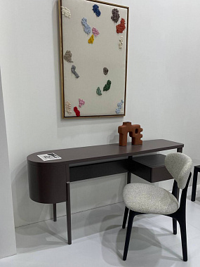 Стол письменный Комета, 44х168х76 см, темно-серый, анонс элемента