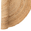 Изображение товара Ковер из джута круглый базовый из коллекции Ethnic, 90 см