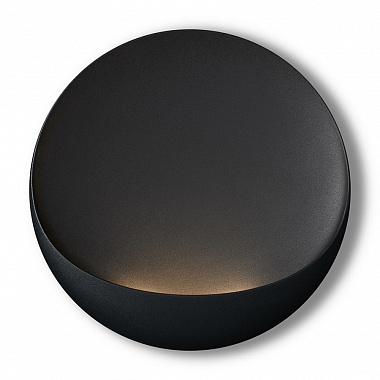 картинка Светильник настенный LED, Clam, Ø20 см, черный от магазина Одежда+