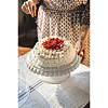 Изображение товара Блюдо для торта с крышкой Tiffany, Ø30 см, серо-бежевое