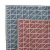Изображение товара Полотенце кухонное с принтом Twist бордового цвета Cuts&Pieces, 45х70 см