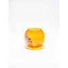 Изображение товара Подсвечник стеклянный Moomin, Муми-мама, 11 см, янтарный