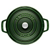 Изображение товара Кастрюля Staub, круглая, 28 см, 6,7 л, зеленая