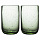 Набор стаканов Flowi, 510 мл, зеленые, 2 шт.