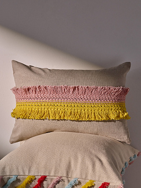 Чехол на подушку Нити из коллекции Blossom, 30х45 см, анонс элемента