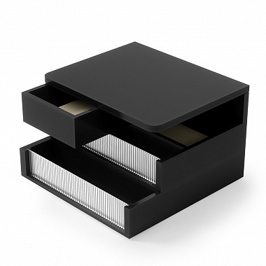 картинка Шкатулка Malibu, черная от магазина Одежда+