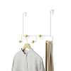 Изображение товара Вешалка для одежды подвесная Estique, белая/натуральное дерево