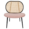Изображение товара Лаунж-кресло Zuiver, Spike, 78,6x70x84,1 см, бежево-розовое