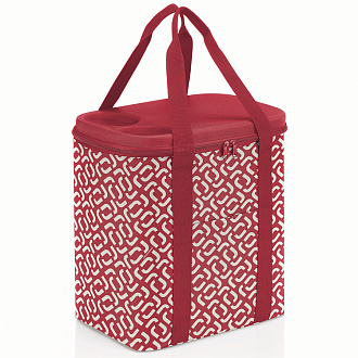 Термосумка Coolerbag XL signature red