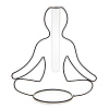 Изображение товара Ваза Yoga Silhouette, 27,4 см