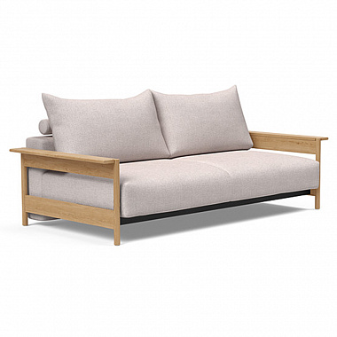 Диван-кровать Malloy Wood, 150х200 см, бежевый, анонс элемента