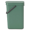 Изображение товара Бак для мусора Brabantia, Sort&Go, 12 л, темно-зеленый