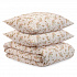 Комплект постельного белья из сатина с принтом "Степное цветение" из коллекции Prairie, 200х220 см