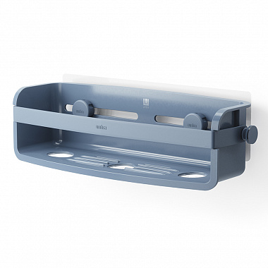 картинка Органайзер для душа Flex Adhesive, голубой от магазина Одежда+