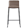 Изображение товара Набор из 2 барных стульев Terence, экокожа, темно-коричневые
