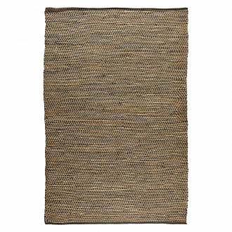 Изображение товара Ковер из джута с орнаментом Зигзаг из коллекции Ethnic, 70х160 см