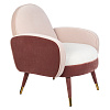 Изображение товара Лаунж-кресло Zuiver, Sam, 71x80x81 см, розово-белое