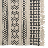 Изображение товара Ковер из хлопка с контрастным орнаментом и бахромой из коллекции Ethnic, 160х230 см