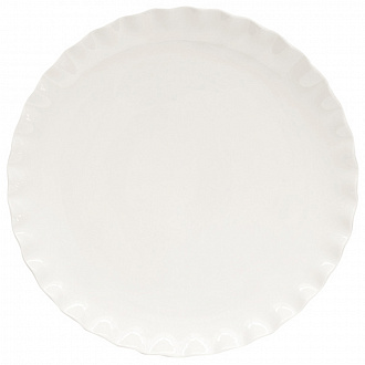 Изображение товара Тарелка обеденная Onde, Ø26 см, белая