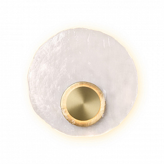 Светильник настенный LED, Eclat,  Ø30 см, латунь