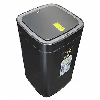 Изображение товара Ведро мусорное сенсорное Ecosmart X, 12 л, черное
