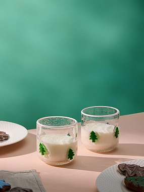 картинка Набор стаканов Flowi Winter, 310 мл, 2 шт. от магазина Одежда+