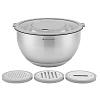 Изображение товара Миска стальная Balance с крышкой и терками, 5 л