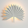 Изображение товара Светильник настенный Palm Leaf, 30х24 см, белый