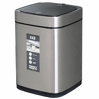 Изображение товара Ведро мусорное автоматическое Ecosmart X, EK9252, 9 л, нержавеющая сталь