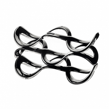 картинка Подставка для бутылок Cuvee, черная от магазина Одежда+