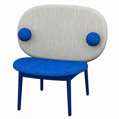 Кресло Поло, синее/серое, анонс элемента