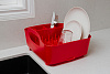 Изображение товара Сушилка для посуды Tub, красная