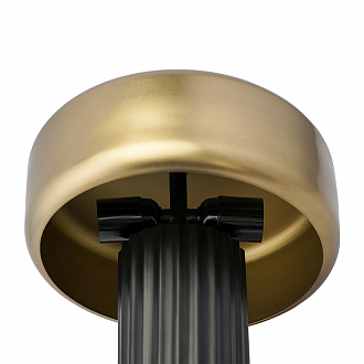 Изображение товара Лампа настольная Stone, Ø28х35 см, черная/золотистая