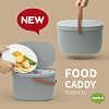 Изображение товара Контейнер для пищевых отходов Foody, 7 л, серый