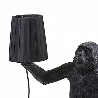 Изображение товара Абажур для лампы Monkey, Ø8,5х12,3 см, черный