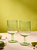 Изображение товара Набор бокалов для вина Flowi, 410 мл, зеленые, 2 шт.