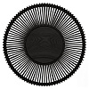 Изображение товара Плафон Clava Up, Ø49x16,6 см, черный