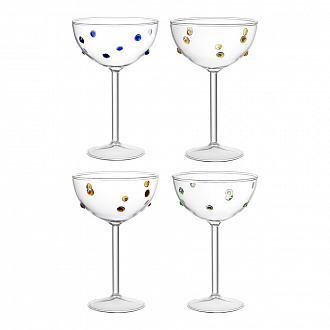 Набор креманок Pom-pon, 225 мл, 4 шт.