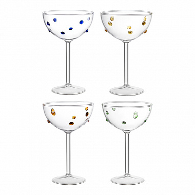 картинка Набор креманок Pom-pon, 225 мл, 4 шт. от магазина Одежда+