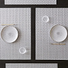 Изображение товара Салфетка подстановочная виниловая Origami, Ice, жаккардовое плетение, 36х48 см