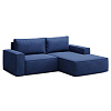 Изображение товара Диван угловой Erwin, 237х172х93 см, сине-фиолетовый