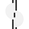 Изображение товара Светильник настенный левосторонний Modern, Skyline, 19,2х6х79 см, черный/белый