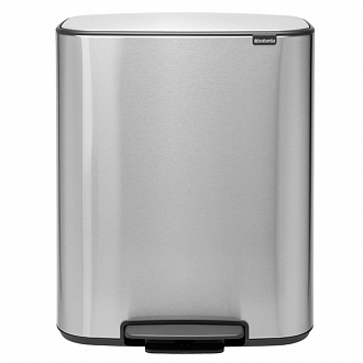 Изображение товара Бак для мусора Brabantia, Bo, Pedal Bin, 60 л, стальной матовый