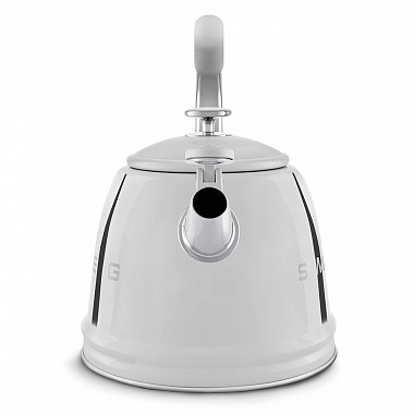 картинка Чайник со свистком Smeg, 2,3 л, хромированный от магазина Одежда+