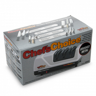 Изображение товара Точилка для ножей электрическая Chef's Choice 1520, серебристый металлик